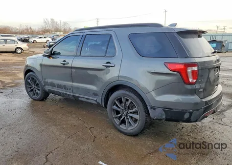 2017 Ford Explorer Xlt z USA, uszkodzony, nr VIN 1FM5K8D88HGC30222